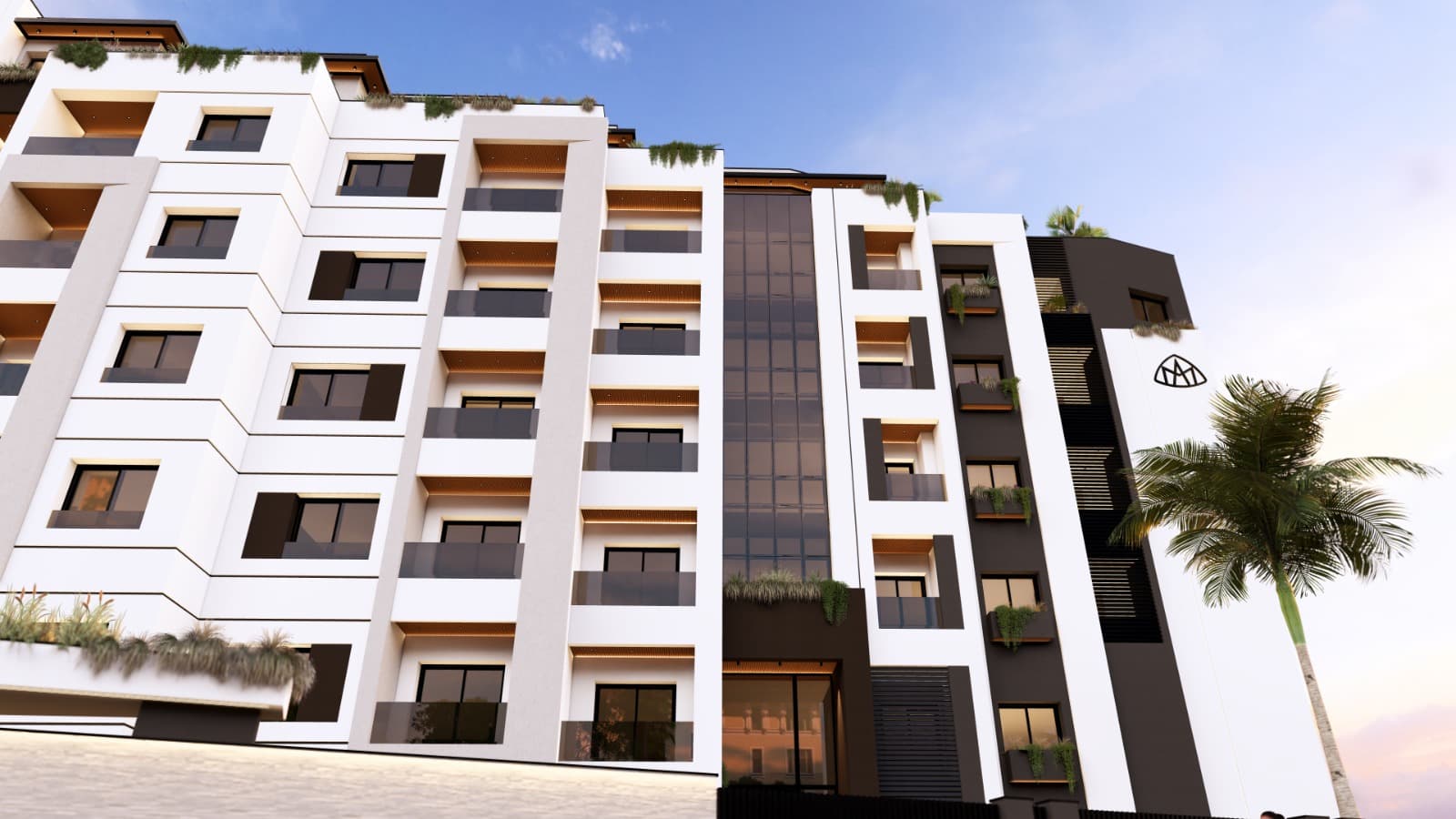 Façade de la résidence Olivia